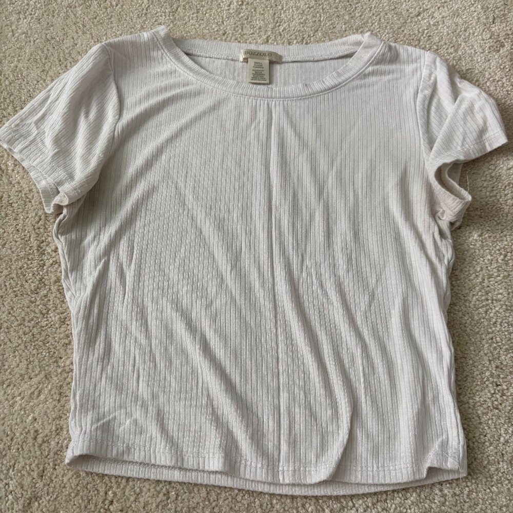 White Basic Top
